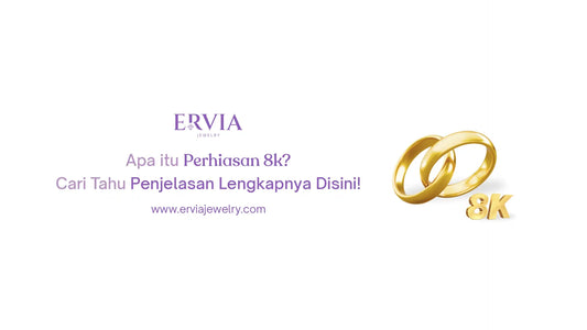 perhiasan emas 8k