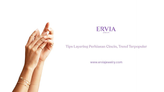layering perhiasan cincin