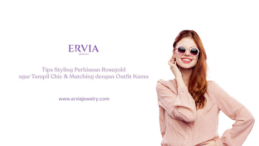 tips styling perhiasan rosegold
