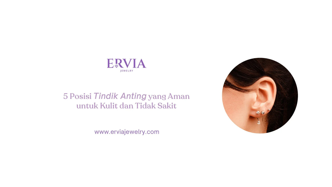 posisi tindik anting yang aman