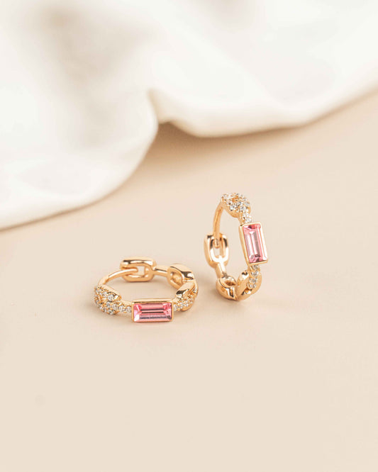 Tiffany Rose Gold Hoop Earrings