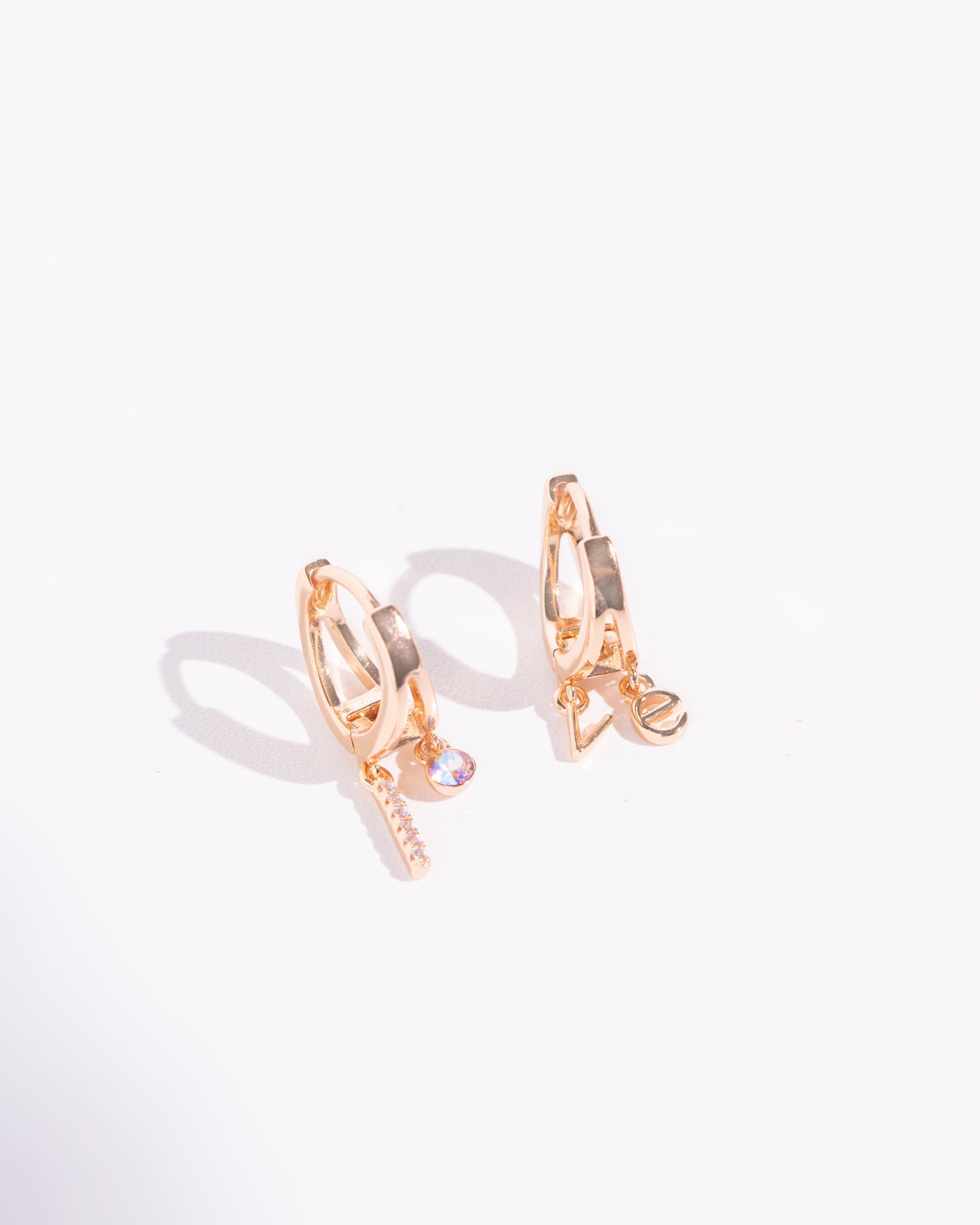 Love Hoop Earrings