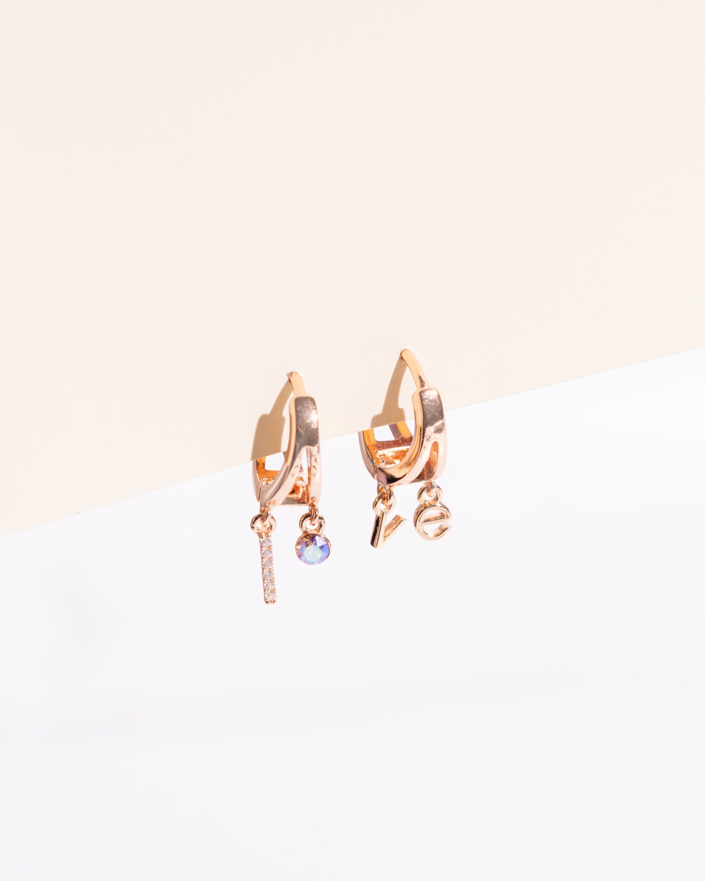 Love Hoop Earrings