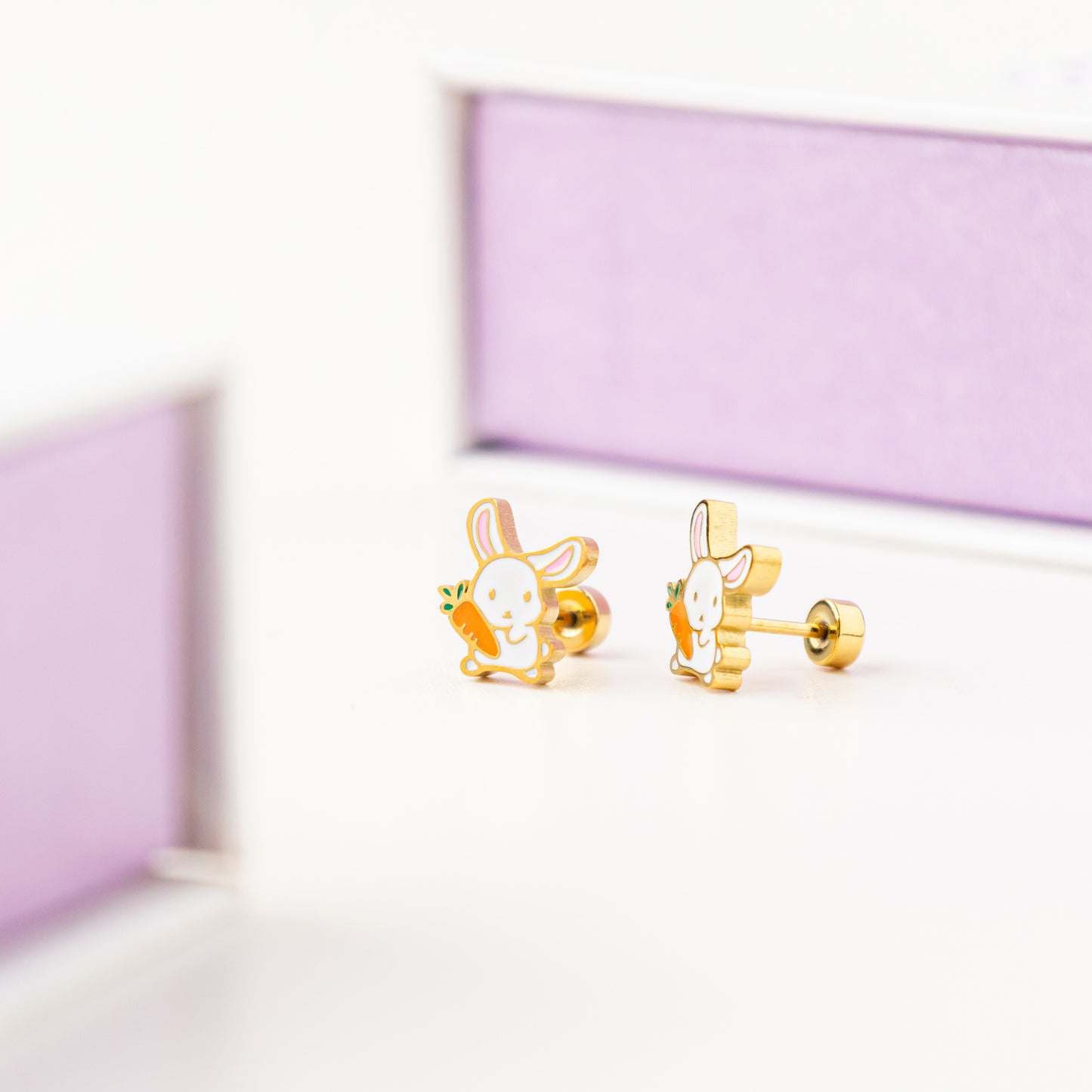 Hoppy Screw Back Earrings