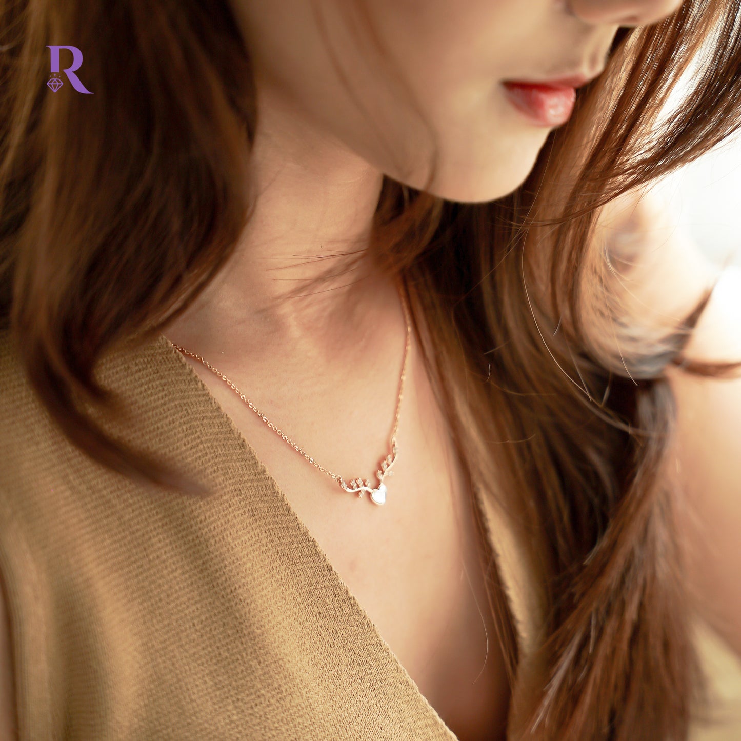 Velora Rose Gold Necklace