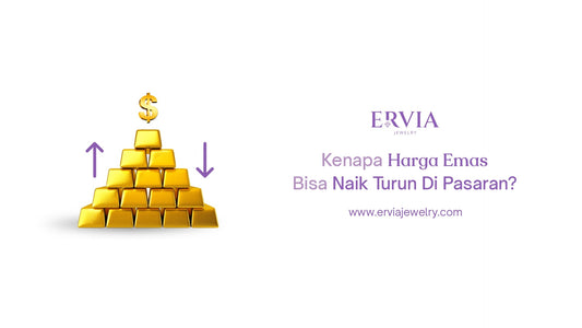 penyebab harga emas naik turun