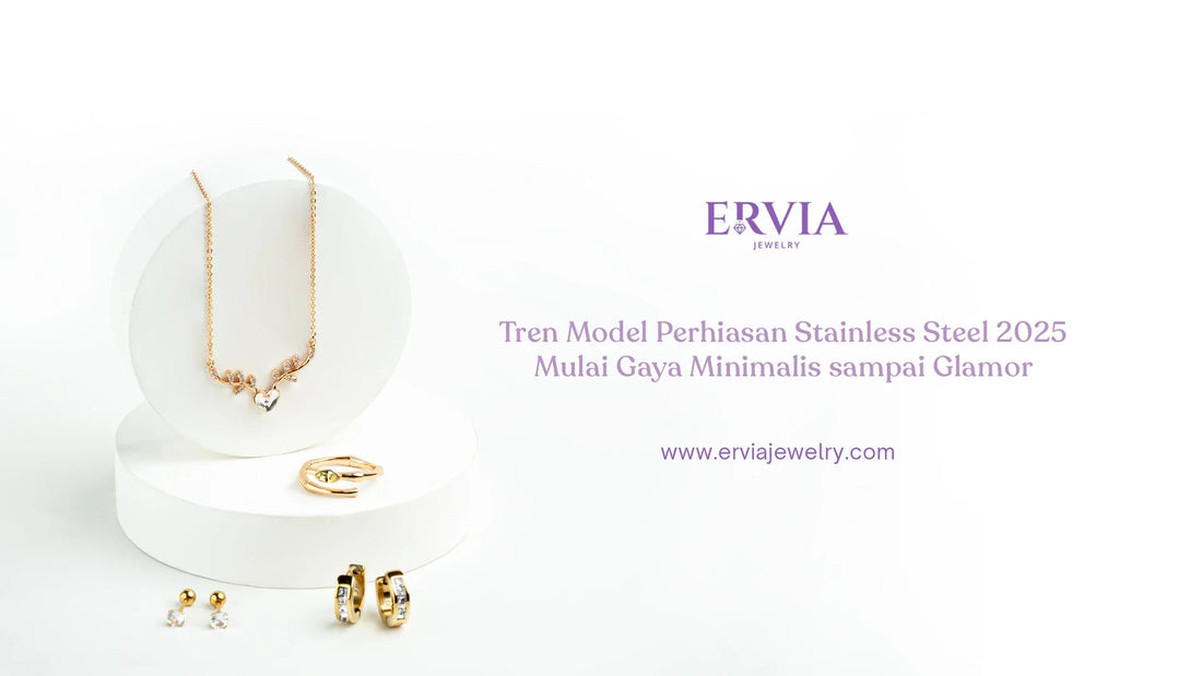tren model perhiasan stainless steel