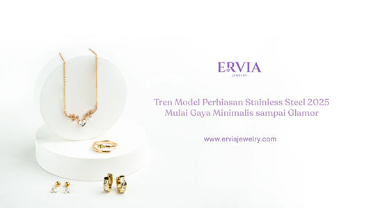 tren model perhiasan stainless steel