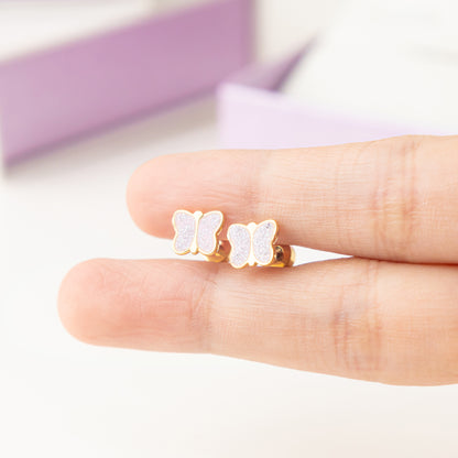 Tink Gold Screw Back Earrings