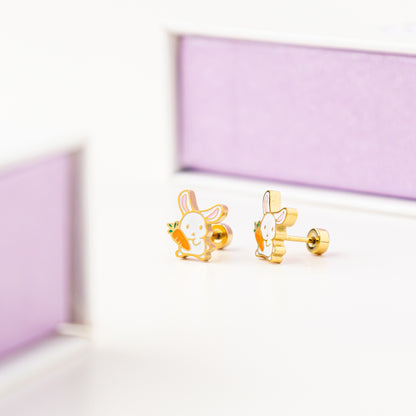 Hoppy Screw Back Earrings
