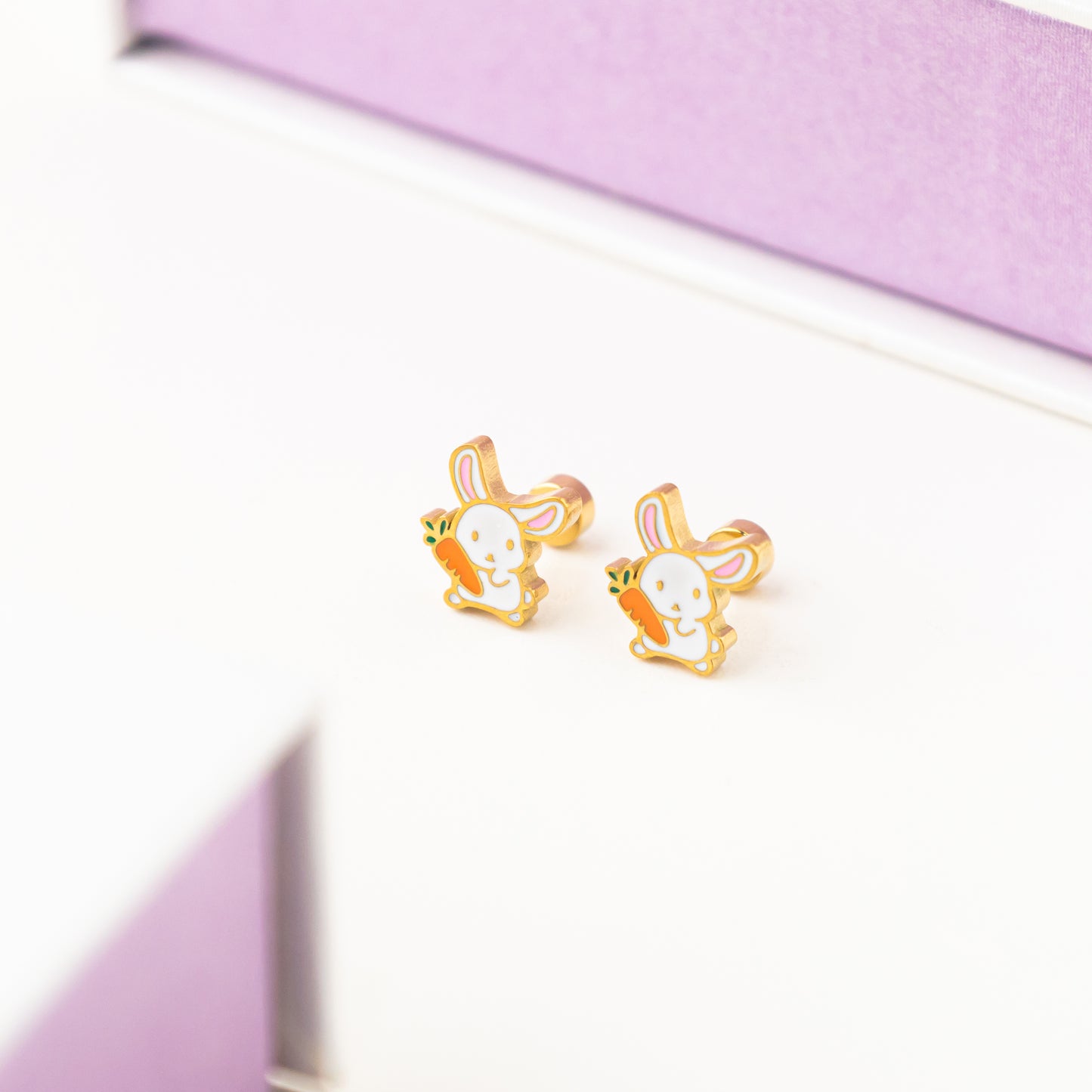 Hoppy Screw Back Earrings