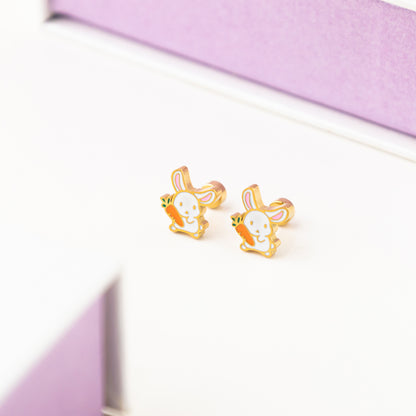 Hoppy Screw Back Earrings