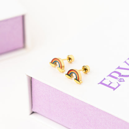 Sunkiss Screw Back Earrings