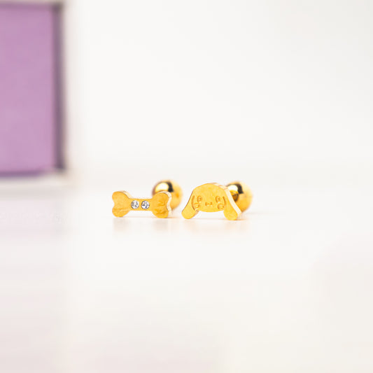 Melo Screw Back Earrings