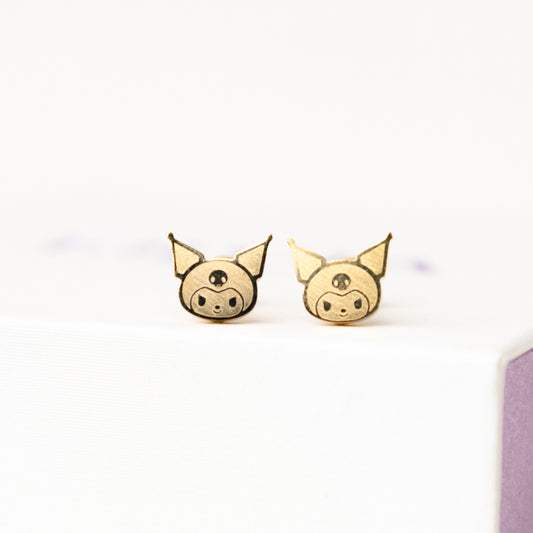 Kuro Screw Back Earrings