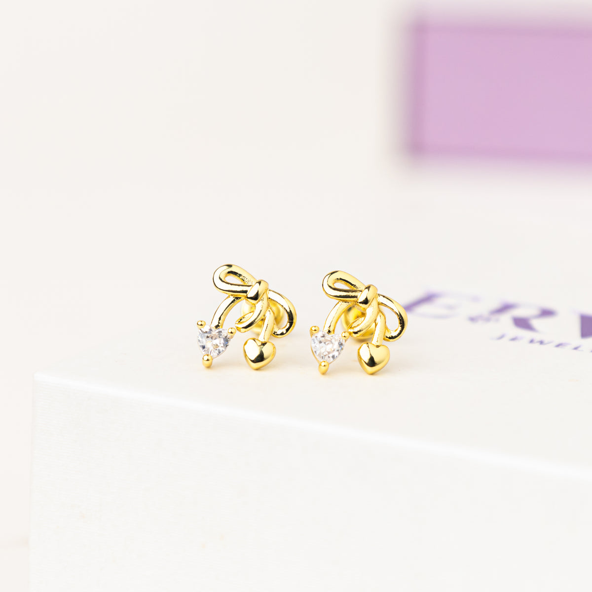 Glint Screw Back Earrings