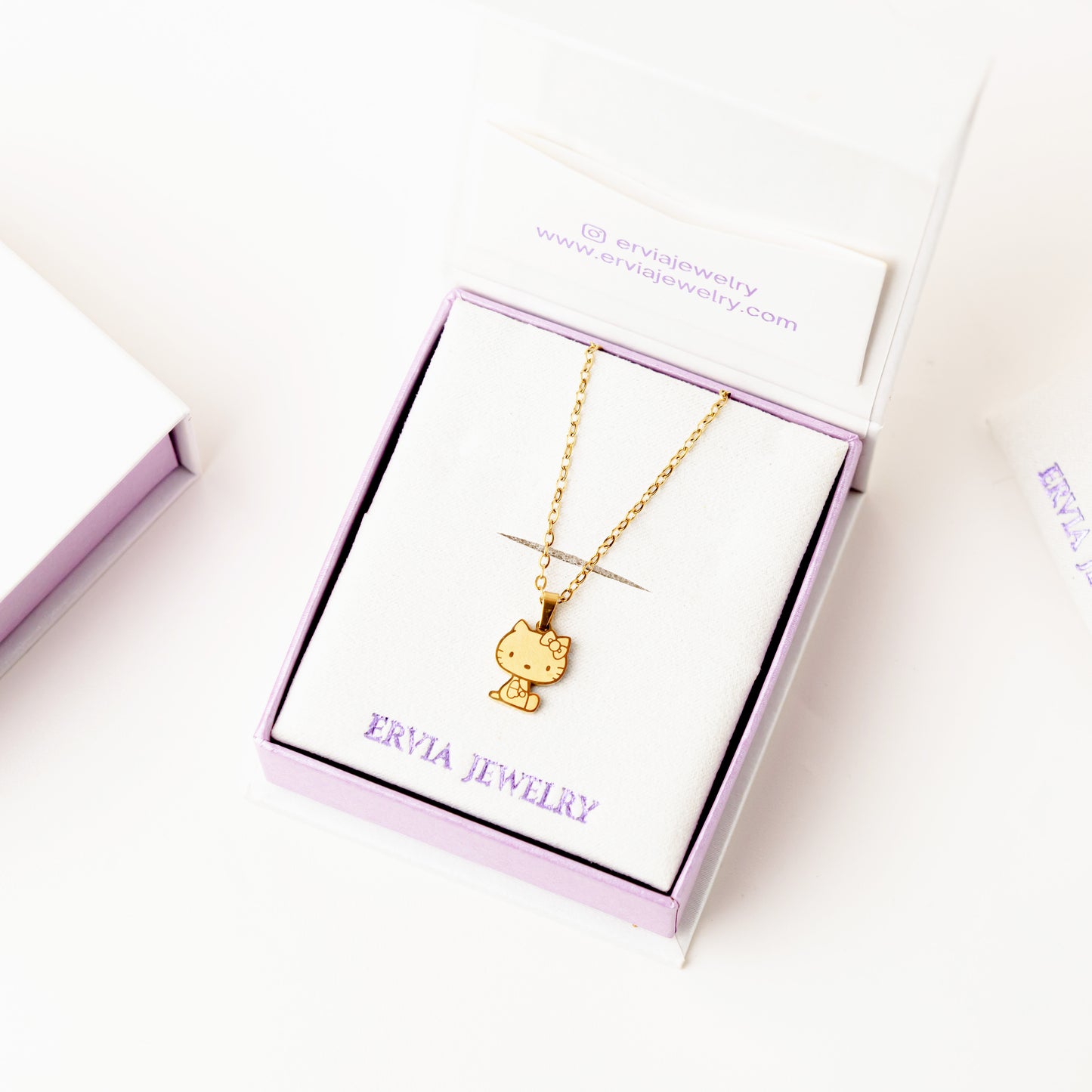 Kitty Gold Necklace