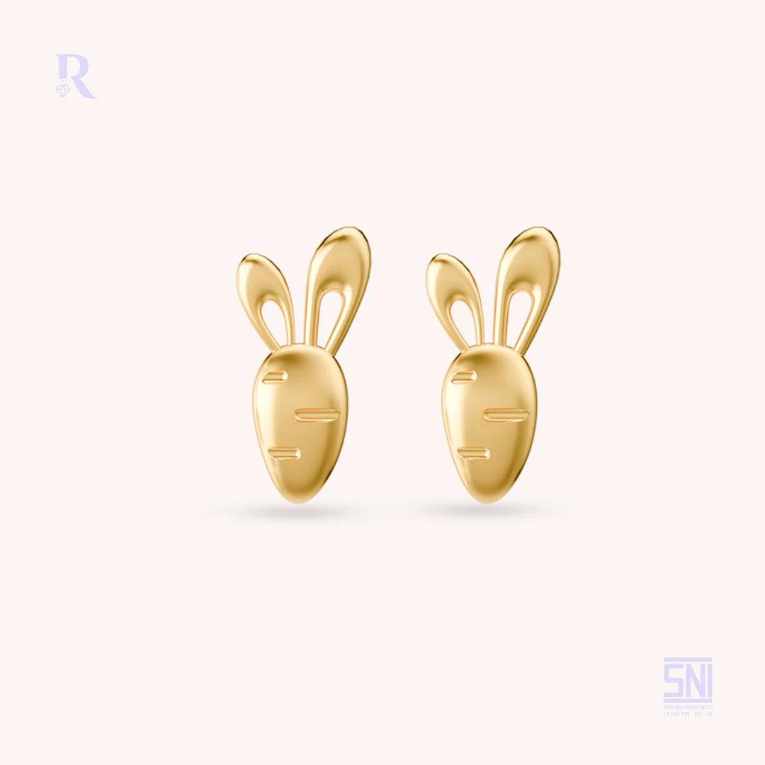 solid gold earrings